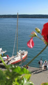 ausstattung des Hotels & Strandcafé Dischinger am Bodensee